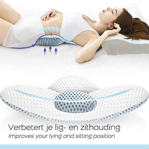 Konbanwa pillow - Back Support Pillow - Deluxe