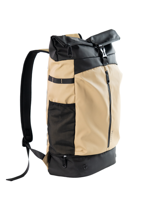 MOCHILA CON RUEDAS CALCUBO BEIGE