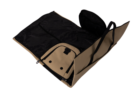 BOLSA DE VIAJE/BOLSA PARA TRAJE ARACAR BEIGE