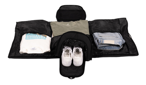 BOLSA DE VIAJE/TRAJES ARACAR NEGRA